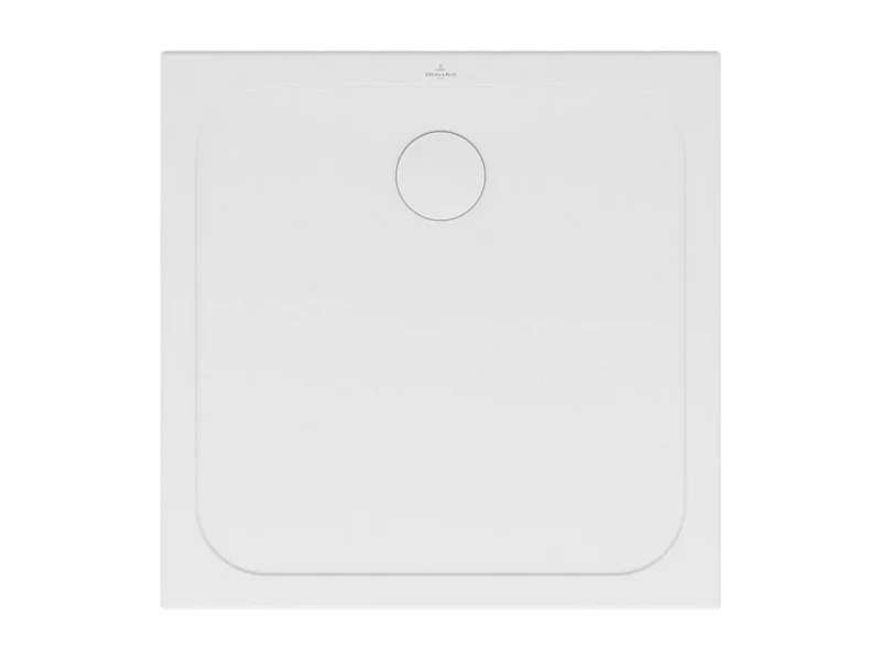 Receveur de douche antidérapant 100 x 100 VILLEROY ET BOCH Lifetime Plus céramique blanc
