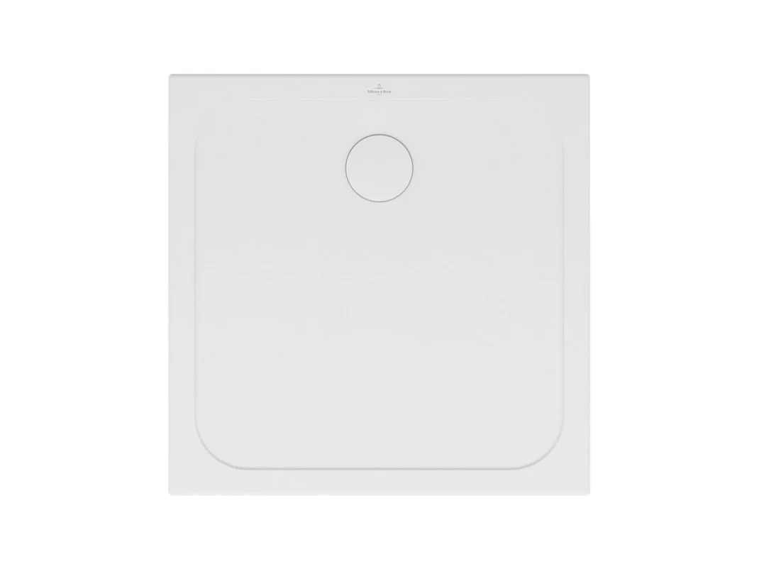 Receveur de douche antidérapant 100 x 100 VILLEROY ET BOCH Lifetime Plus céramique blanc
