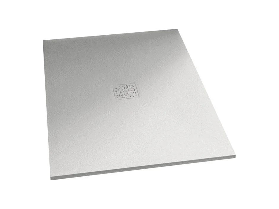 Receveur antidérapant 100 x 90 KINEDO Kinemoon biolex rectangle blanc