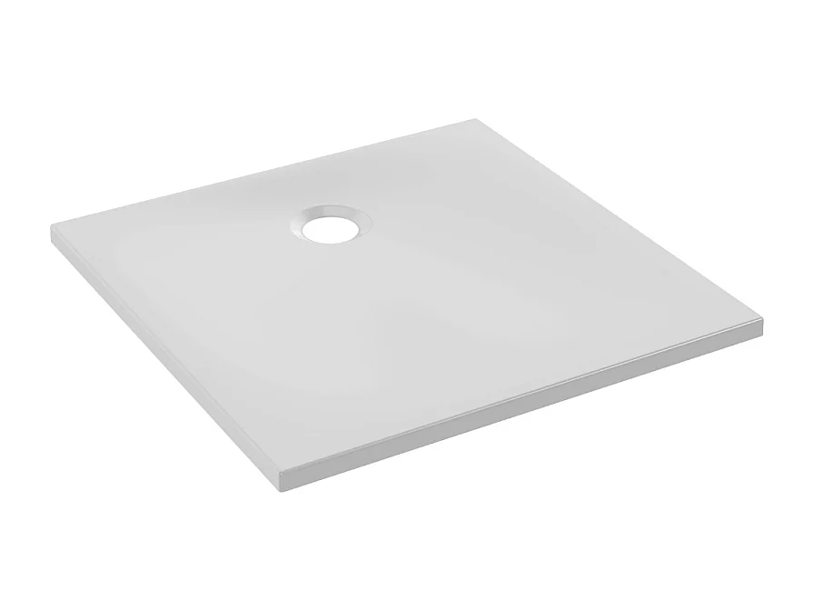 JACOB DELAFON Receveur 80 x 80 Brive à poser acrylique carré blanc