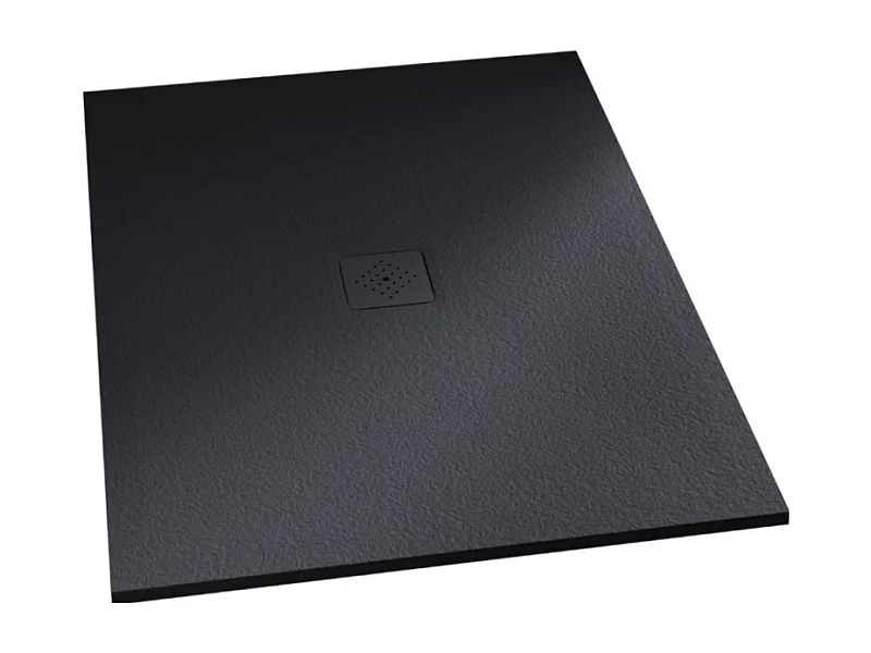 Receveur antidérapant 140 x 70 KINEDO Kinemoon biolex rectangle gris anthracite