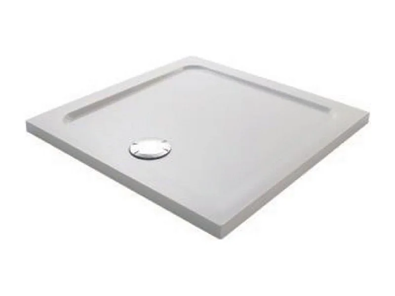 Receveur de douche JACOB DELAFON Flight carré extra plat Douche italienne 100 x 100, blanc