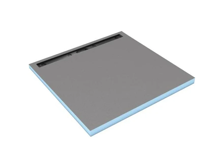 Receveur à carreler WEDI Fundo Riolito Neo, avec écoulement linéaire, 90 x 90 cm