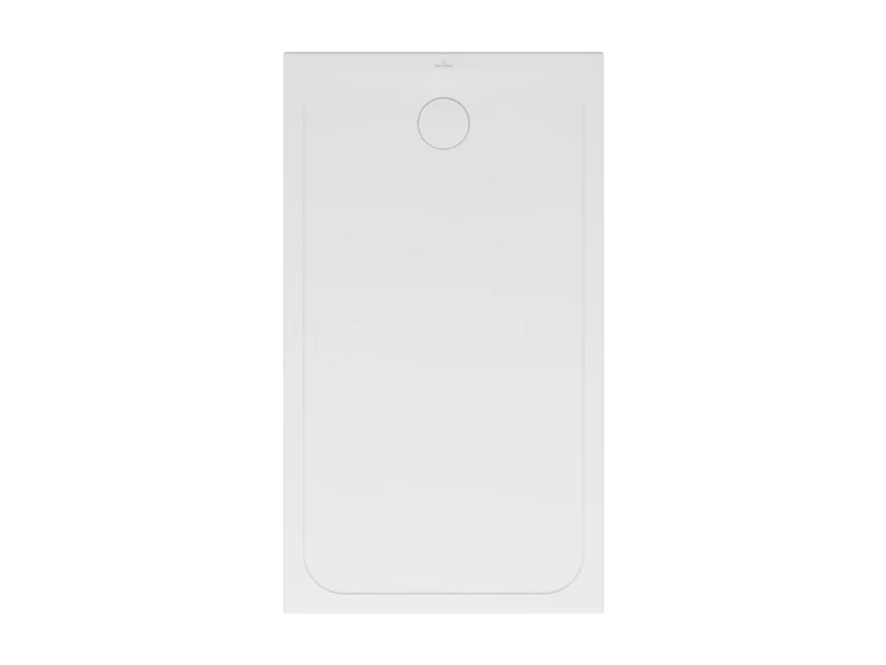 Receveur de douche antidérapant 100 x 80 VILLEROY ET BOCH Lifetime Plus céramique blanc