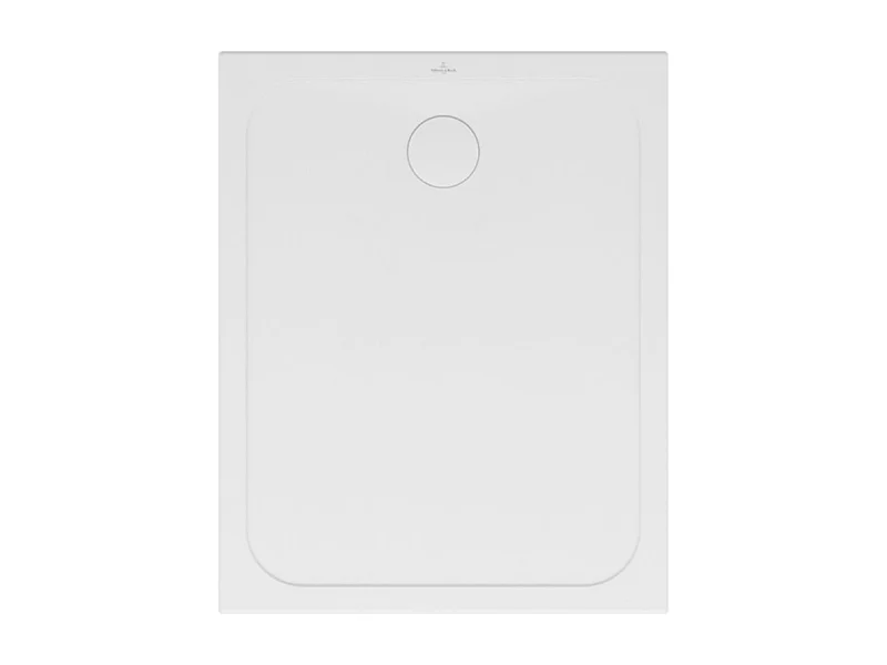 Receveur de douche antidérapant 100 x 80 VILLEROY ET BOCH Lifetime Plus céramique blanc