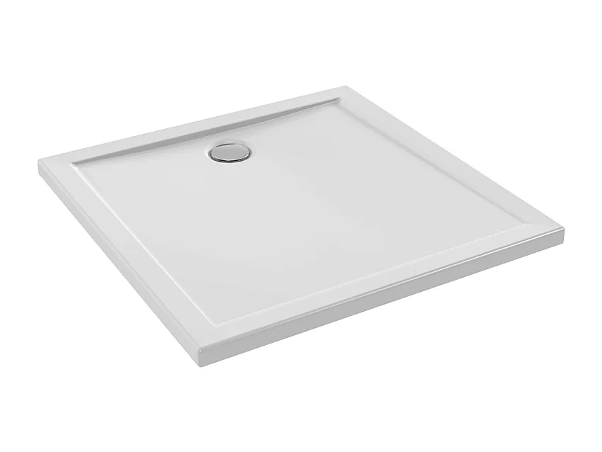 Receveur de douche 80 x 80 JACOB DELAFON Kyreo ceramique carré blanc