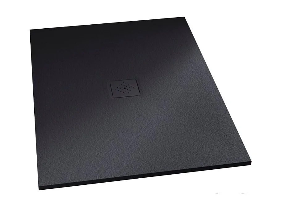 Receveur antidérapant 140 x 90 KINEDO Kinemoon biolex rectangle gris anthracite