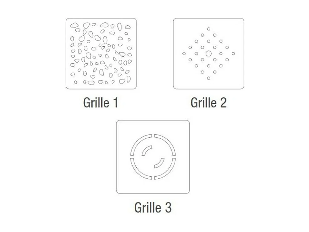 Receveur antidérapant 140 x 90 KINEDO Kinemoon biolex rectangle gris anthracite