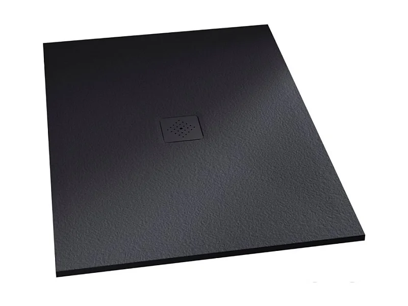 Receveur antidérapant 140 x 90 KINEDO Kinemoon biolex rectangle gris anthracite