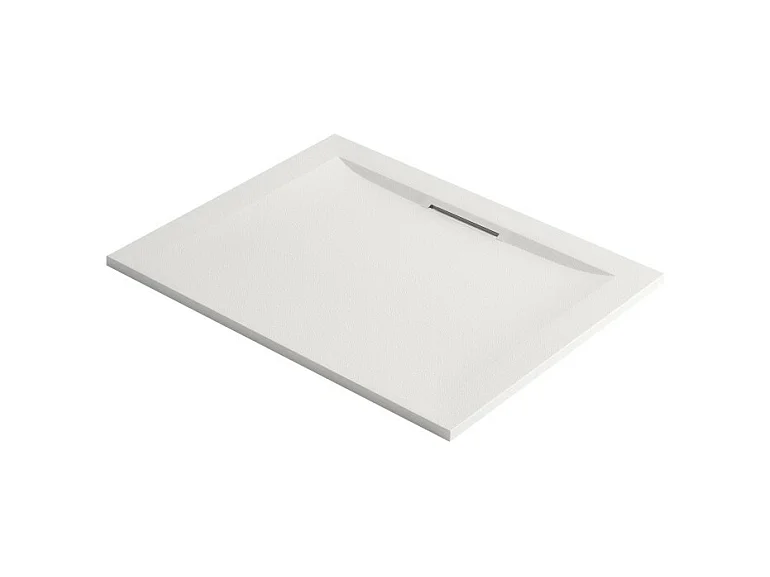 Receveur de douche antidérapant 100 x 80 JACOB DELAFON Flight Pure rectangle blanc
