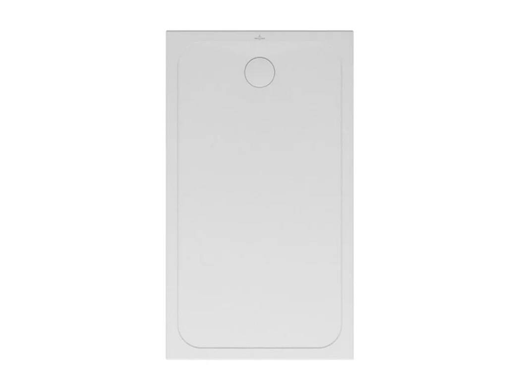 Receveur de douche antidérapant 140 x 80 VILLEROY ET BOCH Lifetime Plus céramique blanc