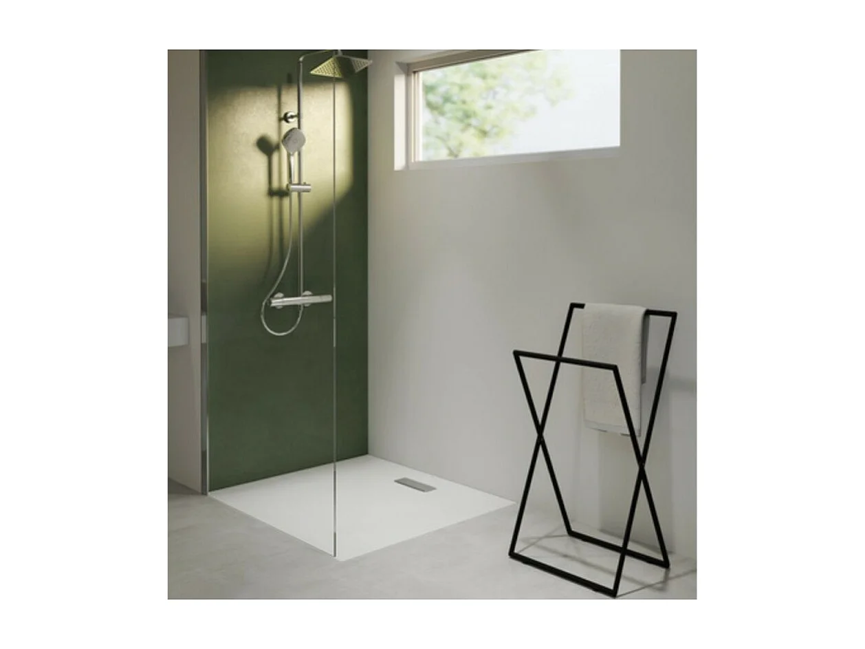 IDEAL STANDARD Receveur  120 X 90 Ultra Flat New acrylique rectangle blanc mat