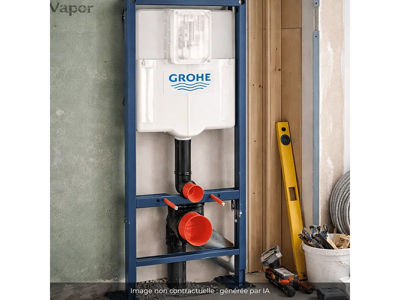 GROHE - Bati support largeur réduite pour WC Rapid SL 1.13 m x 0.42 m