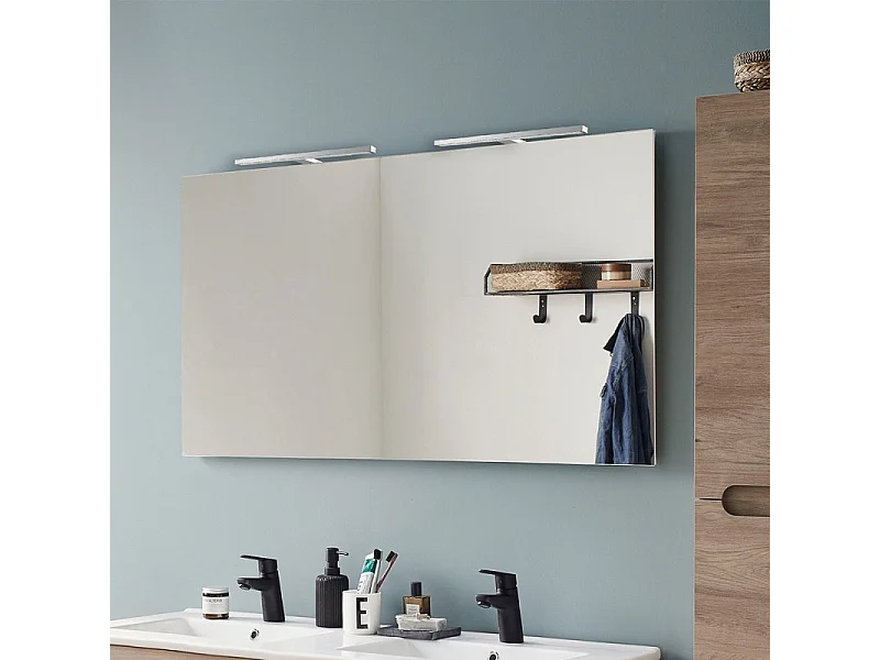 Miroir de salle de bain JACOB DELAFON Candide 140 cm, rectangulaire