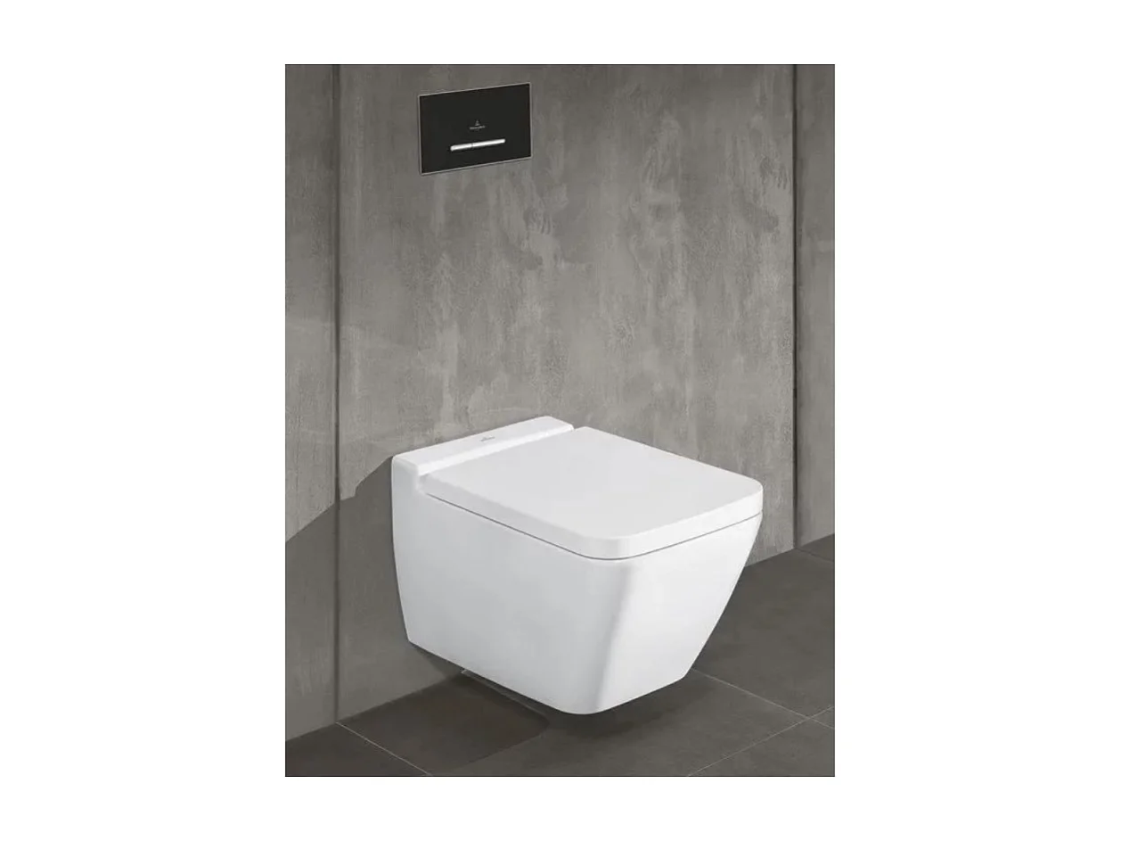 Plaque de commande VILLEROY ET BOCH WC ViConnect noir mat