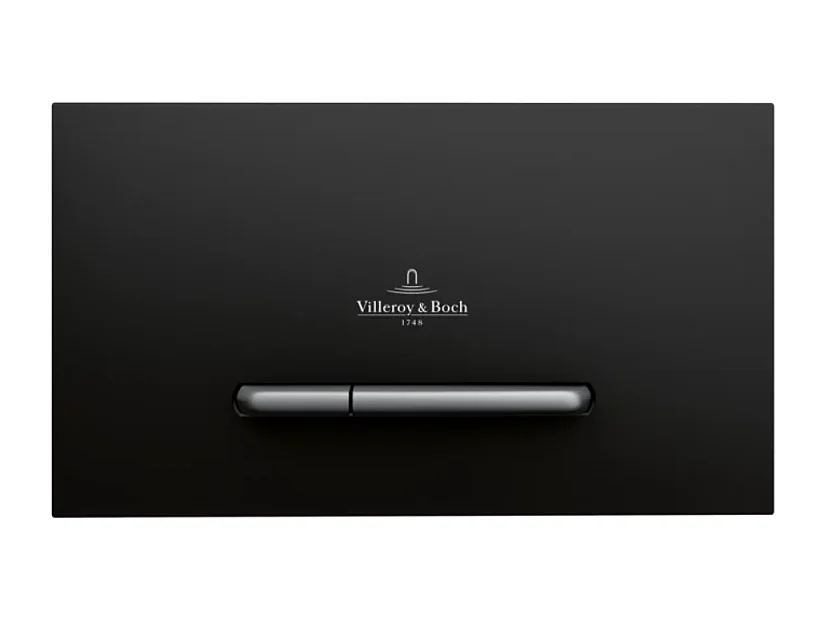 Plaque de commande VILLEROY ET BOCH WC ViConnect noir mat