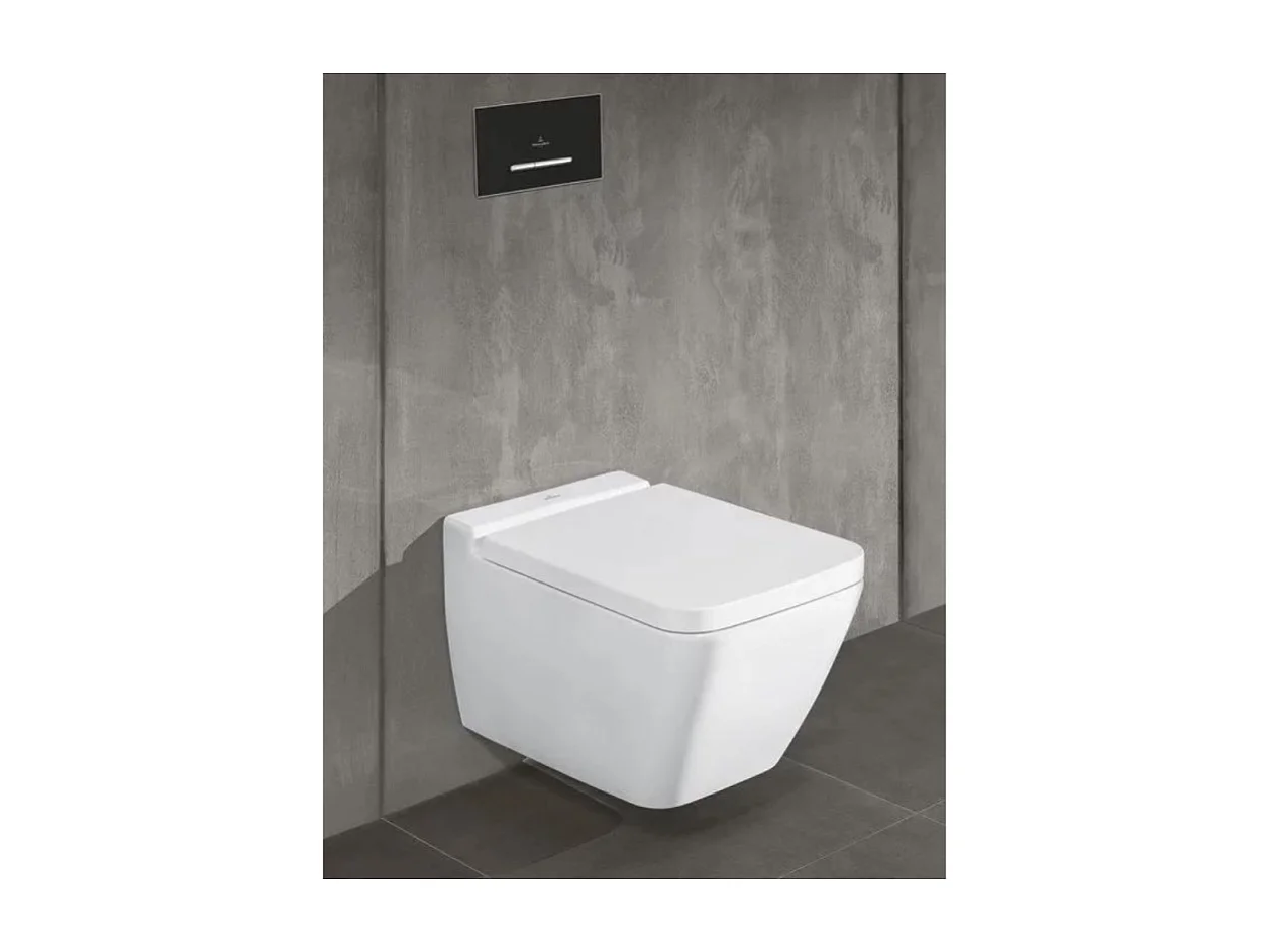 Plaque de commande VILLEROY ET BOCH WC ViConnect noir mat