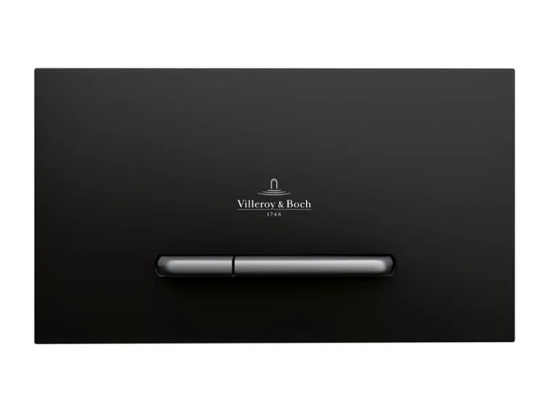 Plaque de commande VILLEROY ET BOCH WC ViConnect noir mat