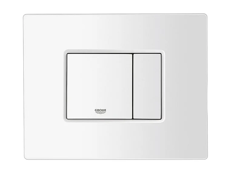 Plaque de commande WC GROHE Even blanc alpin
