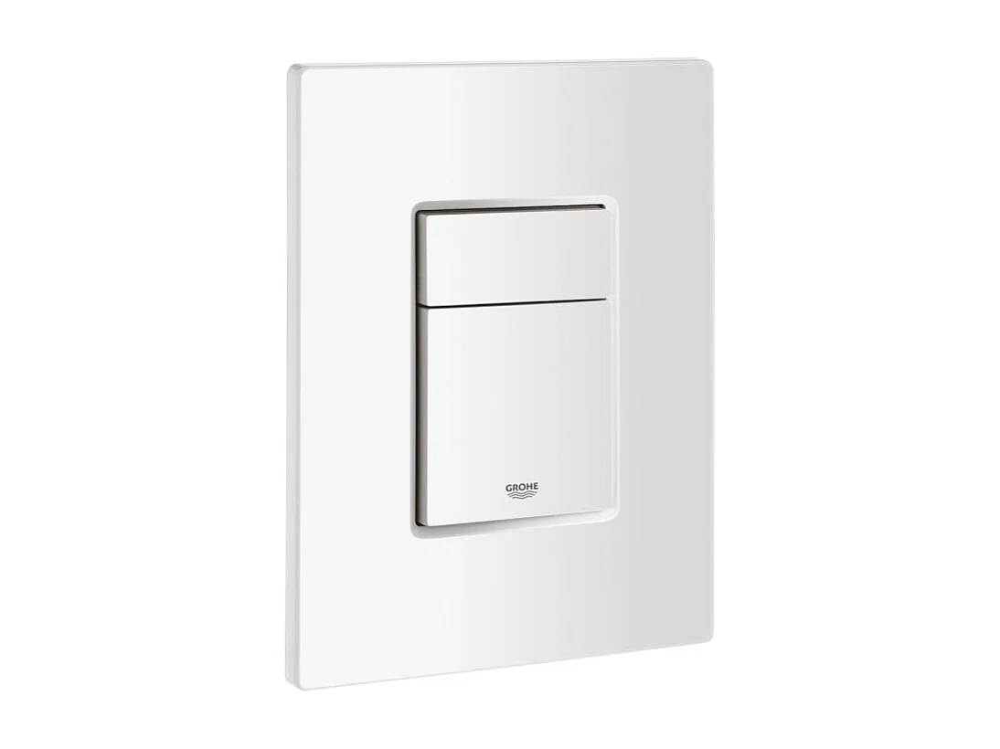GROHE - Placa de accionamiento para inodoro Skate Cosmopolitan - Blanco Alpino