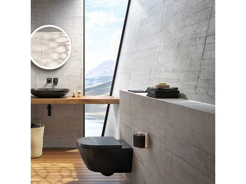 Placa de accionamiento para WC VILLEROY ET BOCH ViConnect 200S negro mate