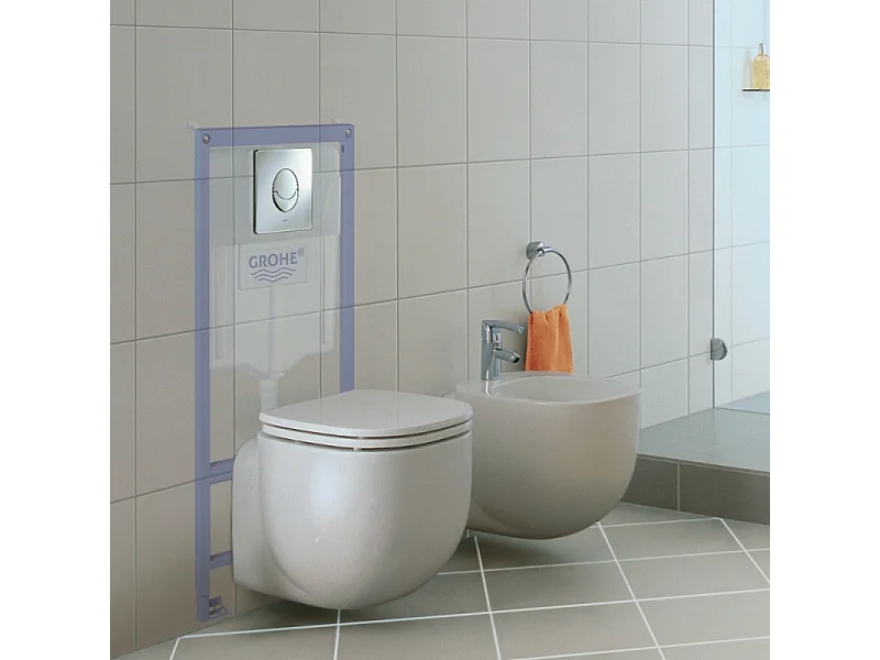 Plaque de commande GROHE Skate Air pour Rapid SL chromée