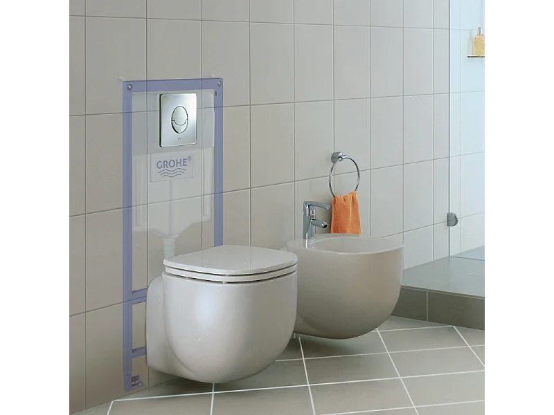 Plaque de commande GROHE Skate Air pour Rapid SL chromée