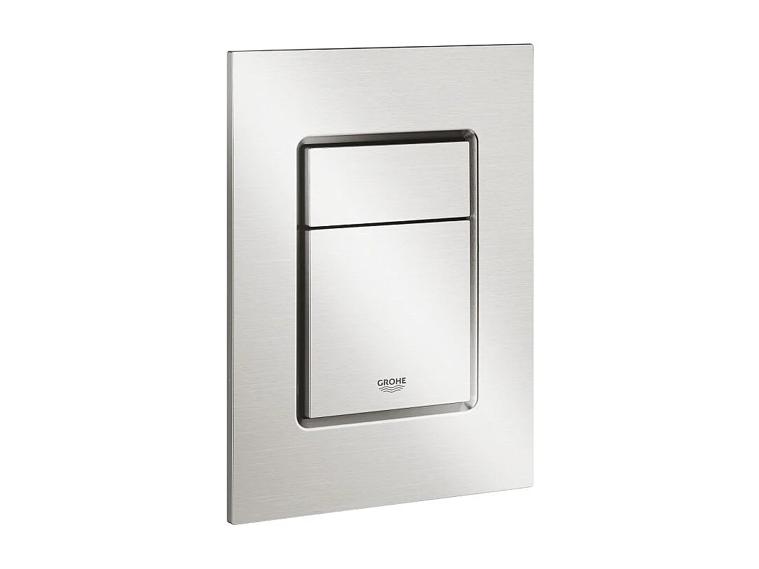 GROHE Skate Cosmopolitan Placa de accionamiento para inodoro Supersteel