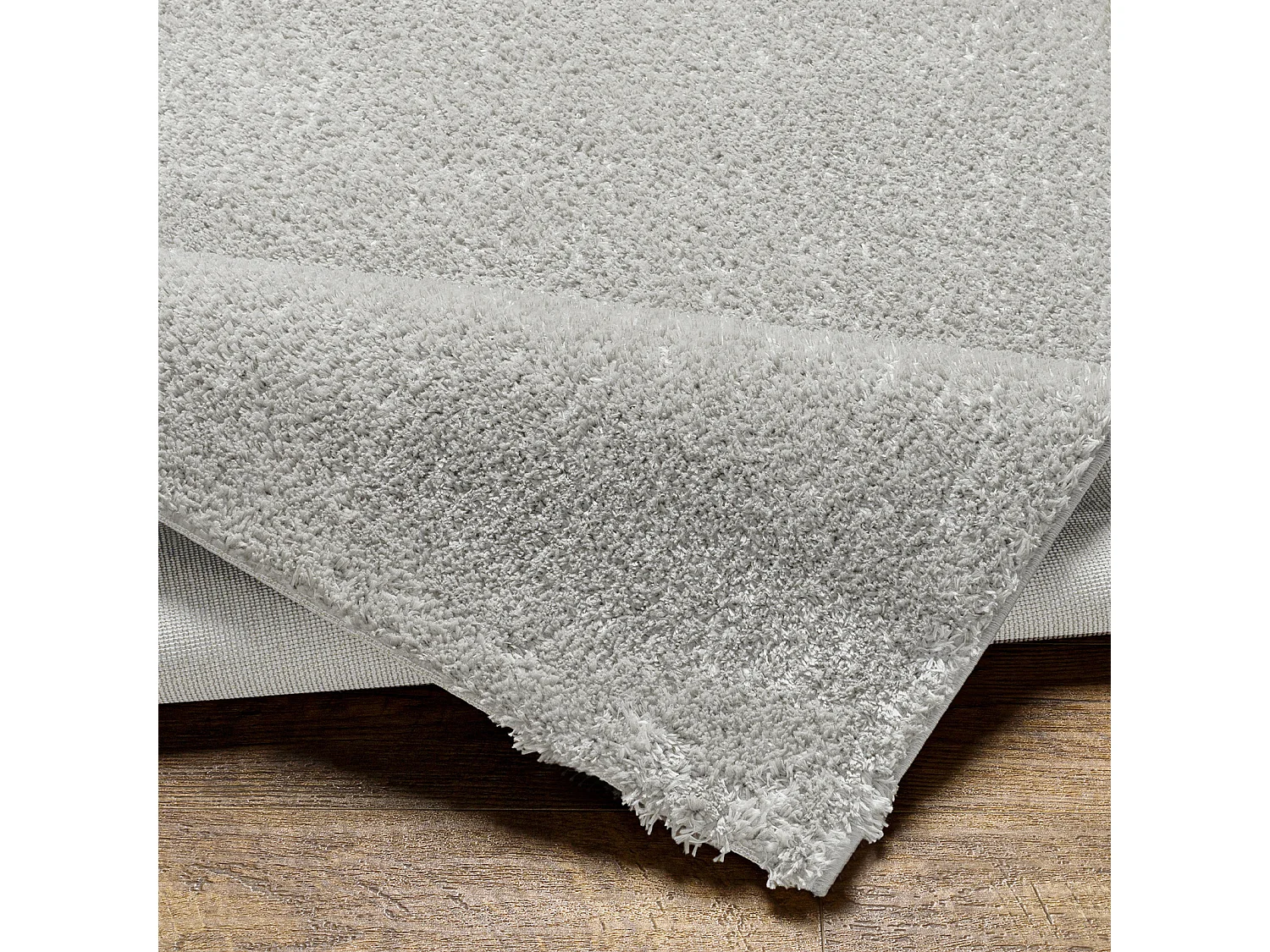 Tapis Shaggy Uni - Gris Foncé - 160x213cm - CLAIRE