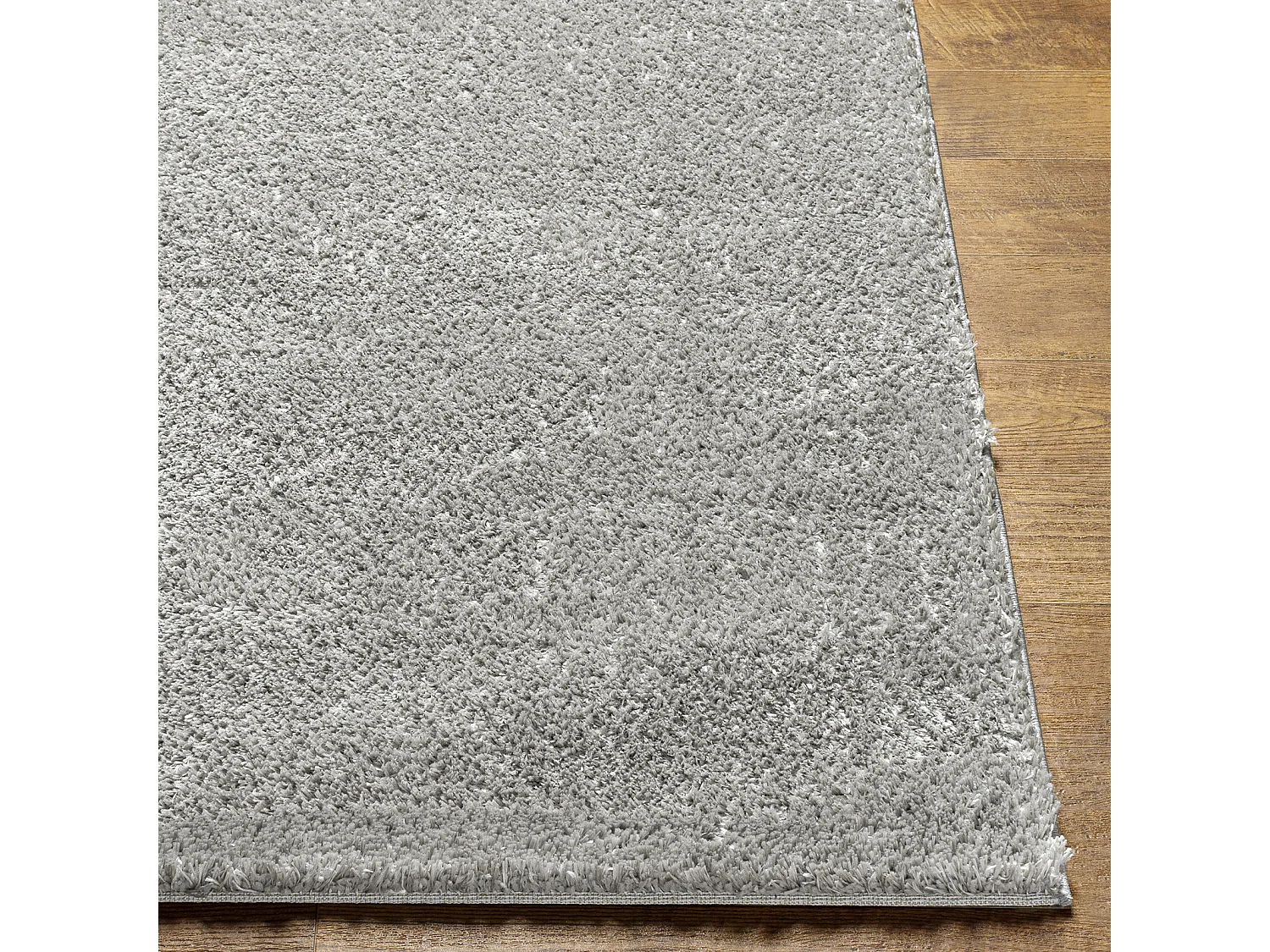 Tapis Shaggy Uni - Gris Foncé - 160x213cm - CLAIRE