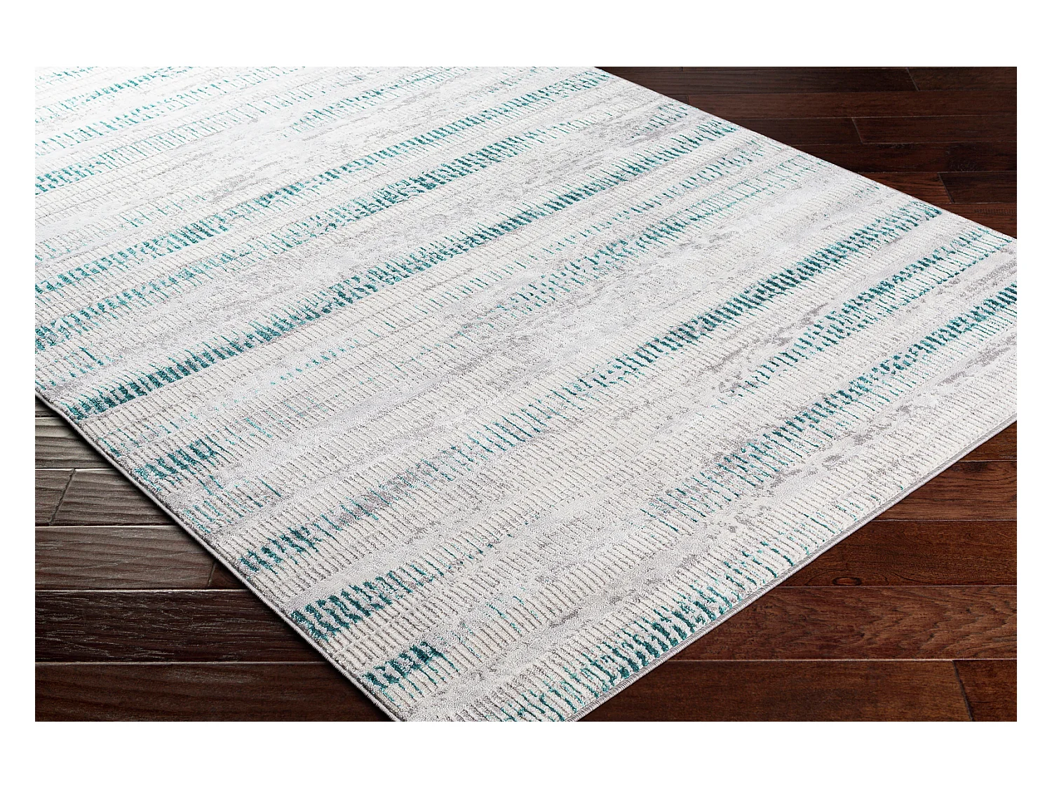 Modern Abstract Tapijt - Grijs/Blauw - 160x213cm - DAHLIA