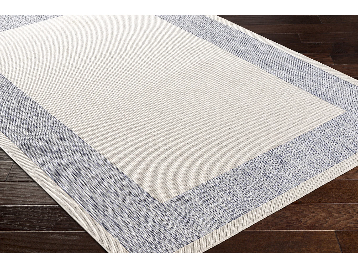 Tapis d'Extérieur/Intérieur - Bleu/Beige - 200x275cm - LAYLA