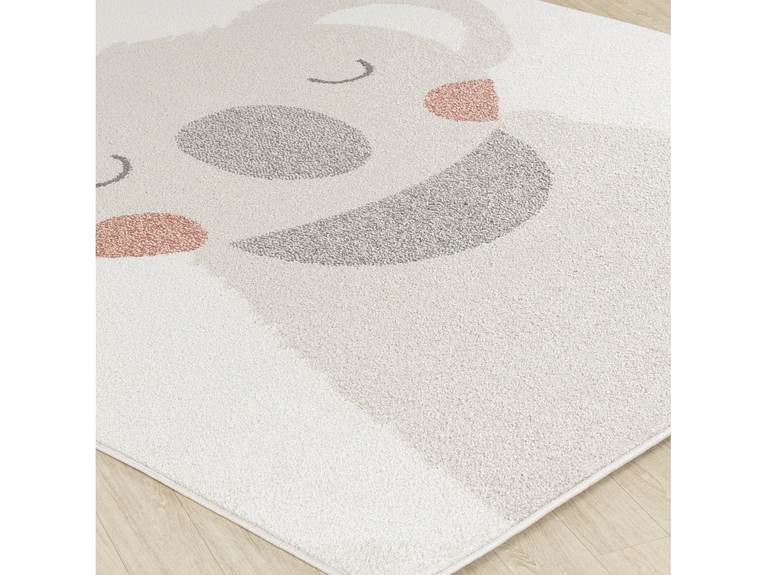 Kinderkamer Vloerkleed Koala - Meerkleurig/Taupe - 160x213cm - KOOKY