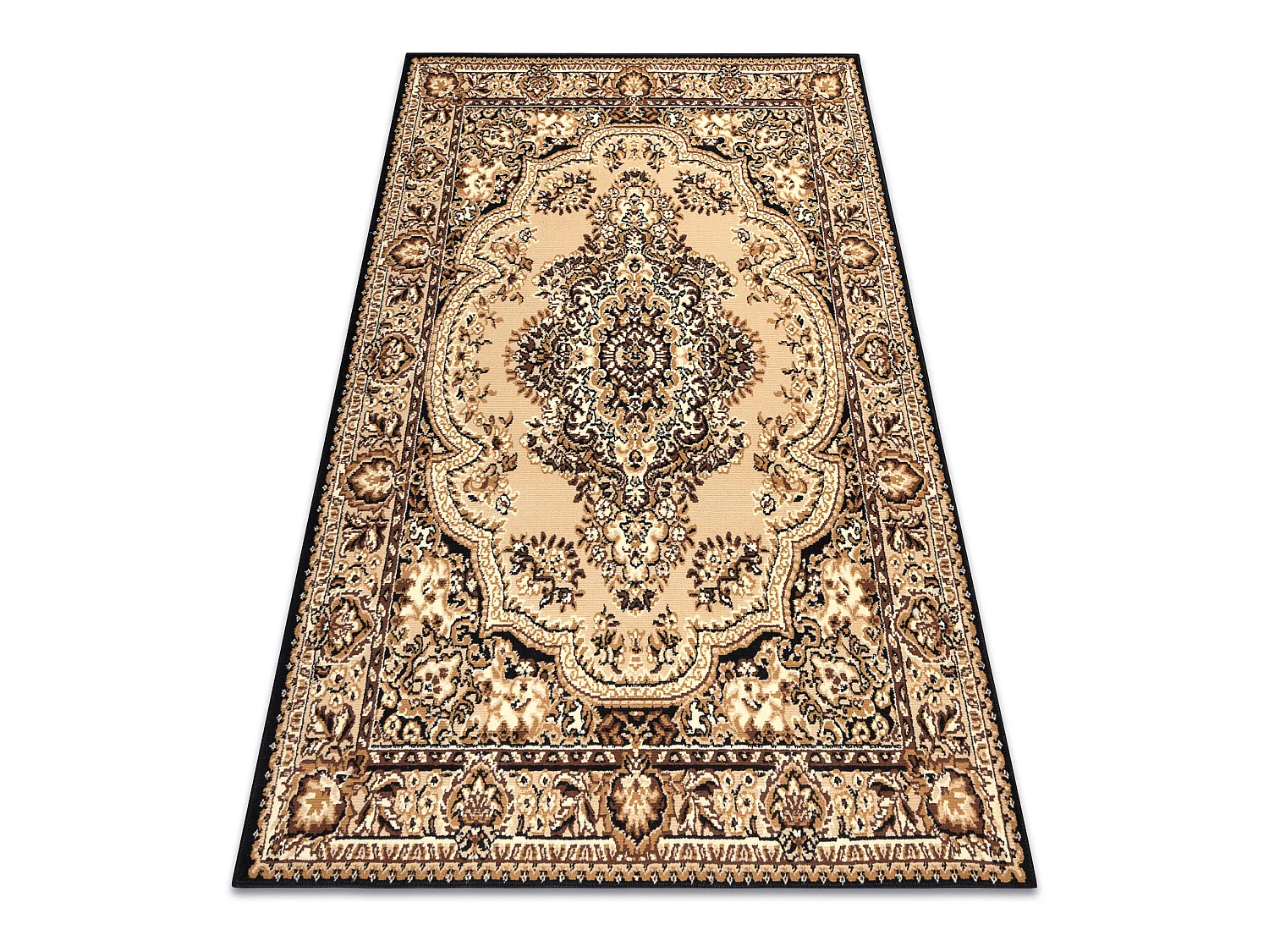 Tapijt BCF Morad WIOSNA Klassiek ornament - beige 300x400 cm