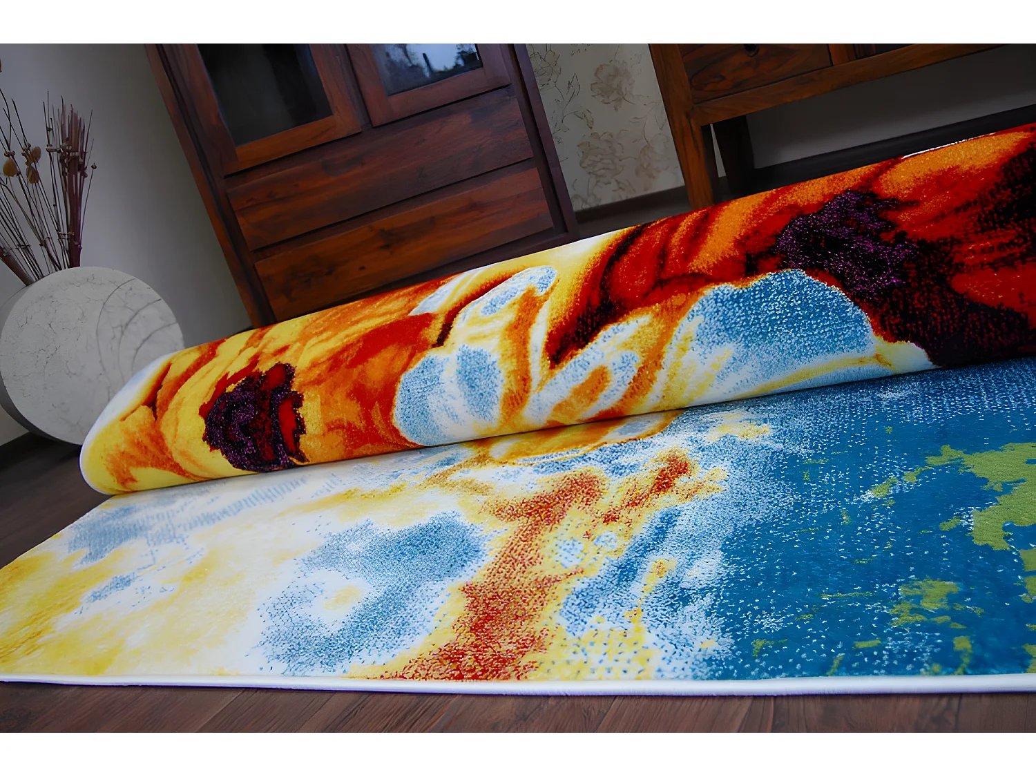 Tapis PEINT - F516 crème 160x220 cm