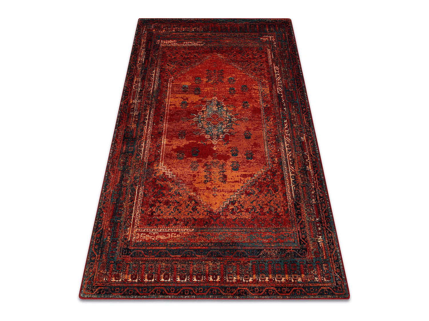 Tapis en laine OMEGA MISTIK rose 170x235 cm