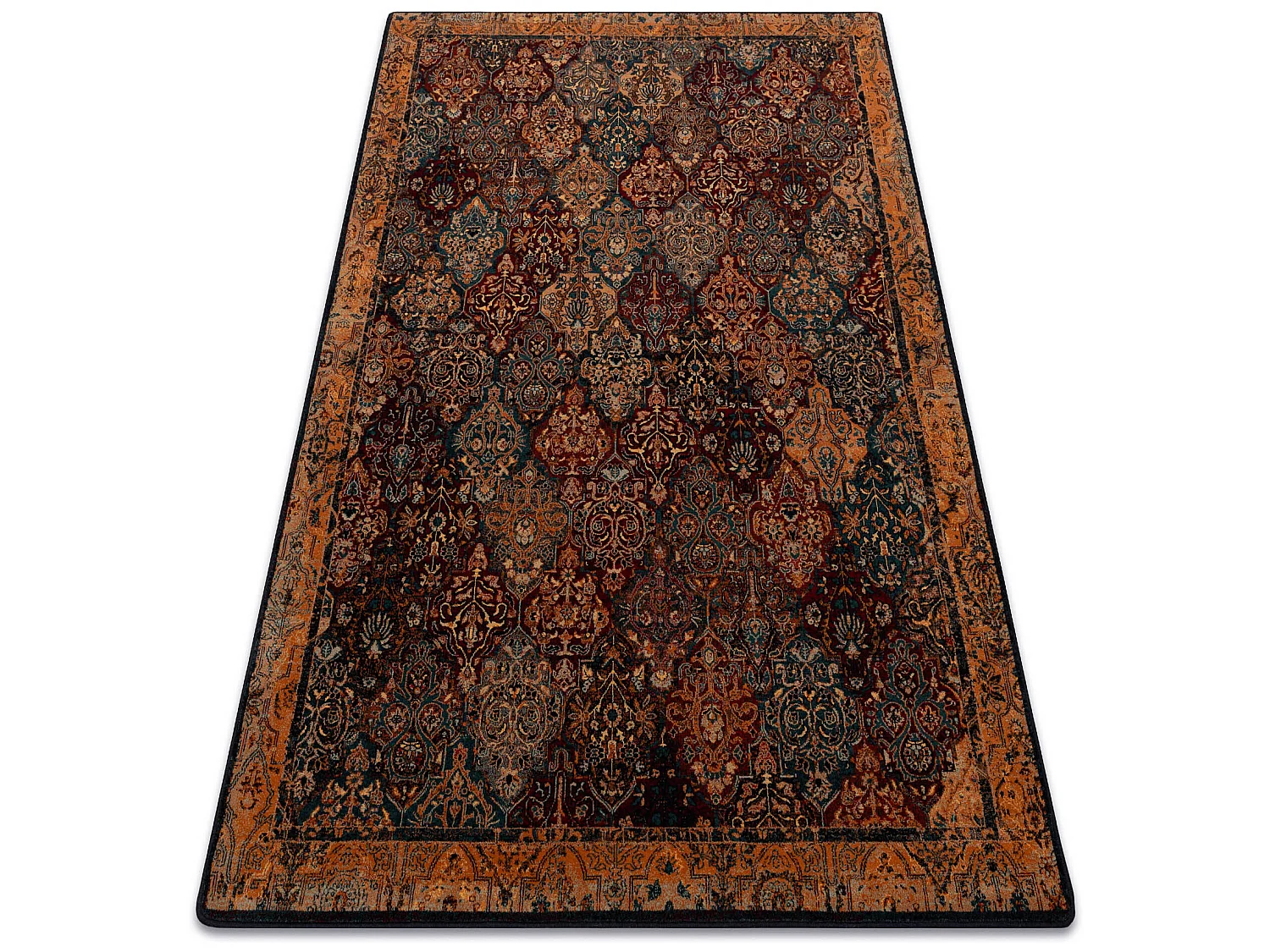 Tapis en laine SUPERIOR KAIN cuivre 200x300 cm