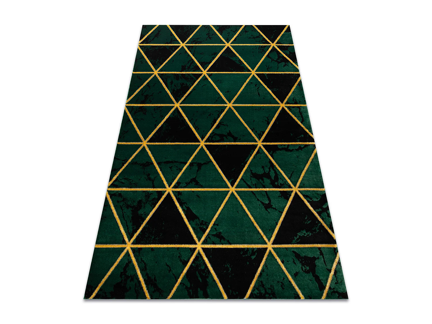 Tapis EMERALD exclusif 1020 glamour, élégant marbre, triangles boute 240x330 cm