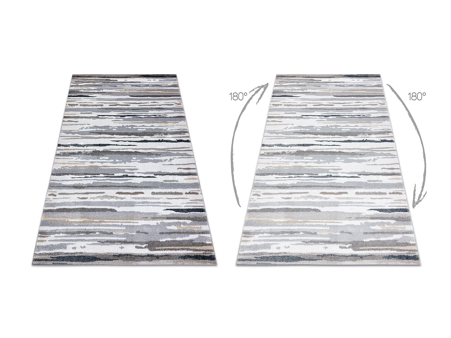 Tapis SOFT 6144 K60 72 opaque / bleu clair 200x300 cm