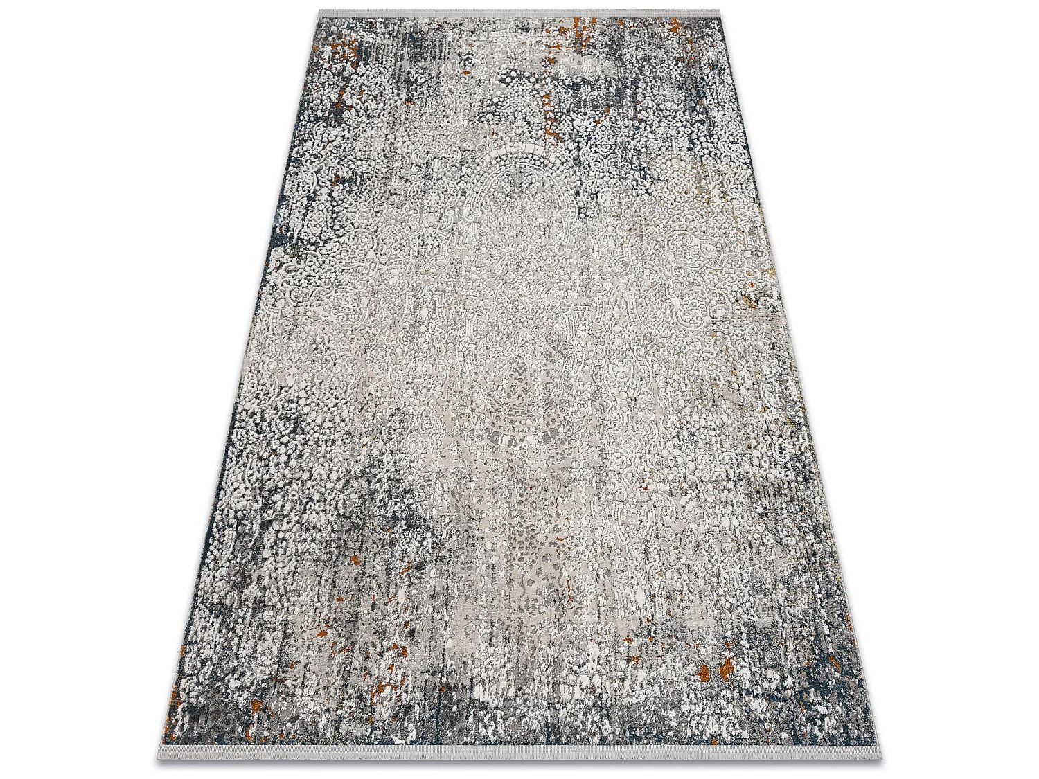 Tapis TULS structural, franges 51327 vintage, ornement ivoire / crème 180x270 cm