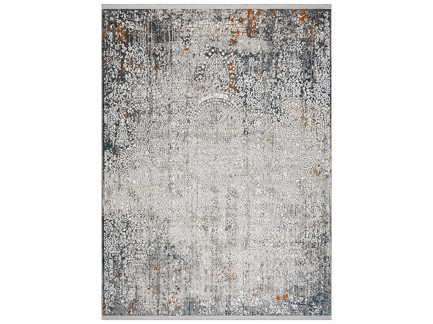 Tapis TULS structural, franges 51327 vintage, ornement ivoire / crème 180x270 cm