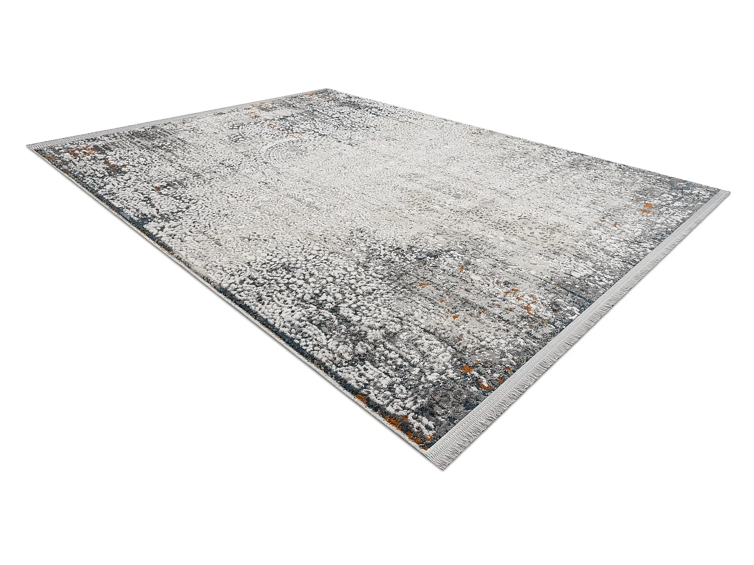Tapis TULS structural, franges 51327 vintage, ornement ivoire / crème 180x270 cm