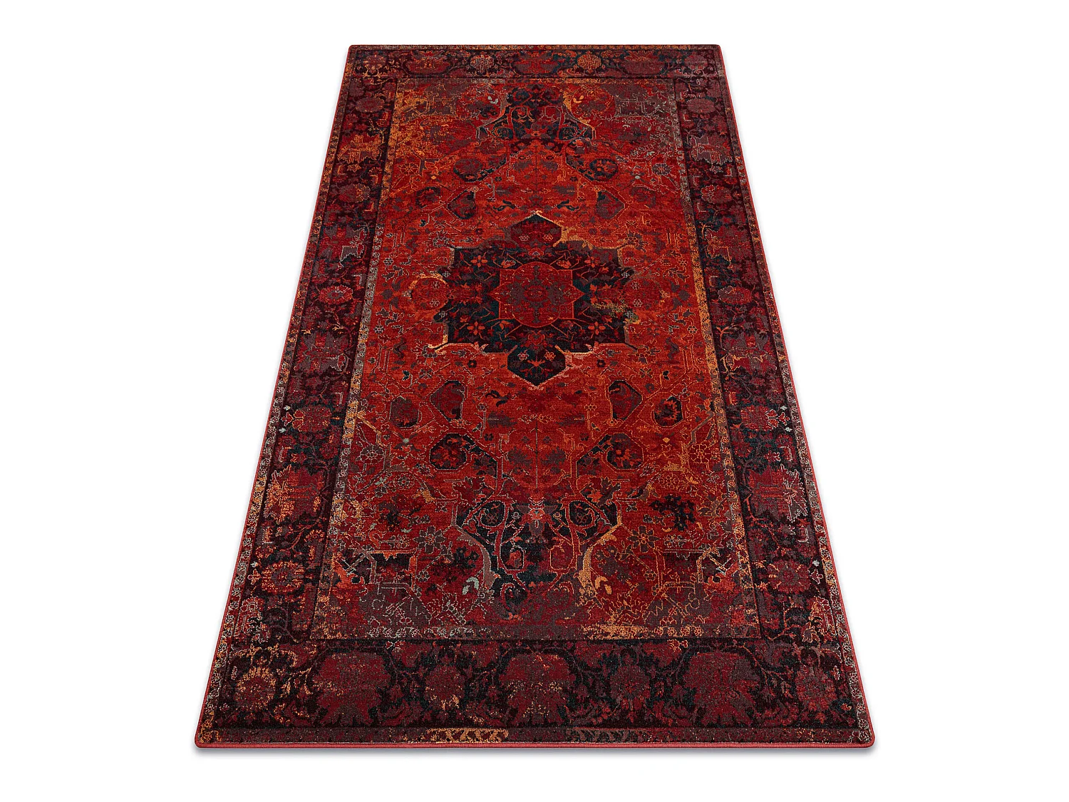 tapijt POLONIA Dukato Ornament robijn 200x300 cm