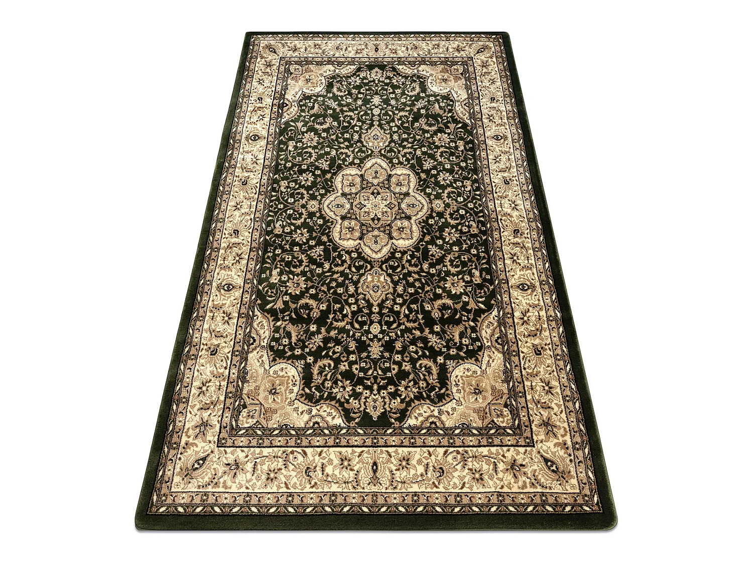 Tapis ROYAL AGY modèle 0521 vert foncé 180x270 cm