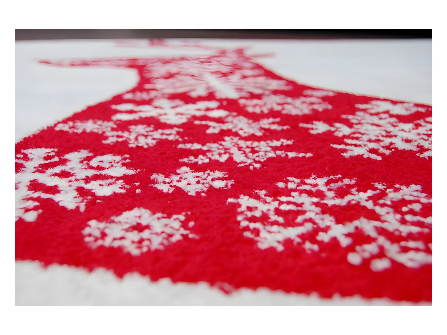 Tapis XMAS - F790 crème/rose 100x170 cm
