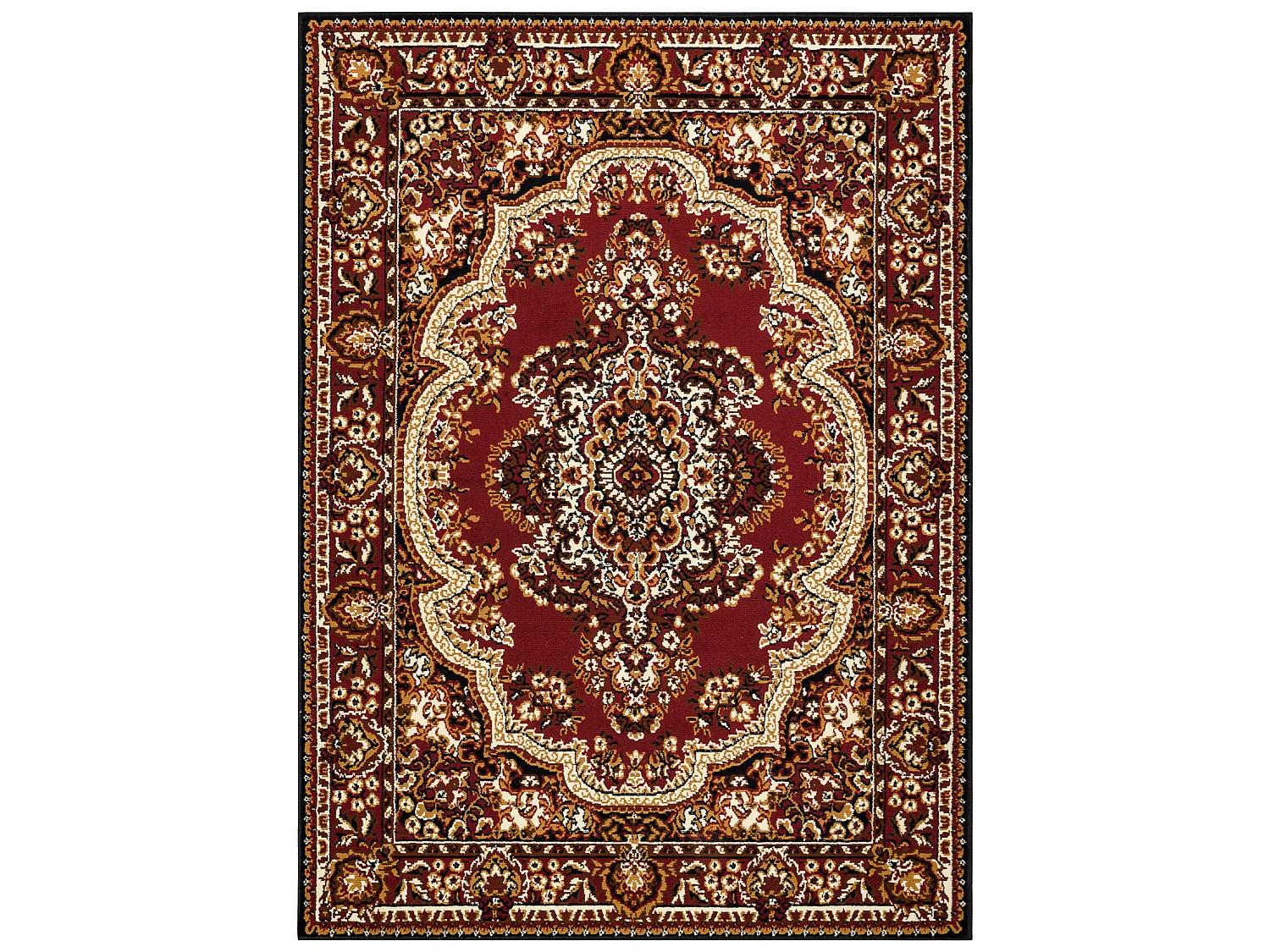 BCF Rug Morad WIOSNA Ornement classique - bordeaux 300x400 cm