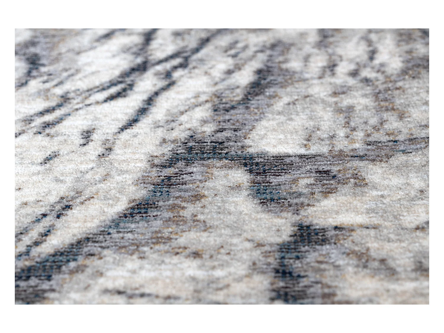 Tapis TINE 75417A Roche, calcul - moderne, forme irrégulière crème  160x220 cm
