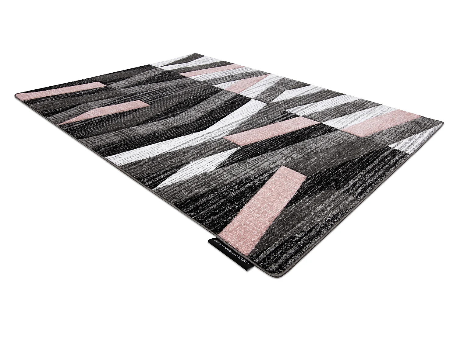 Tapijt ALTER Bax Strepen rozekleuring 240x330 cm