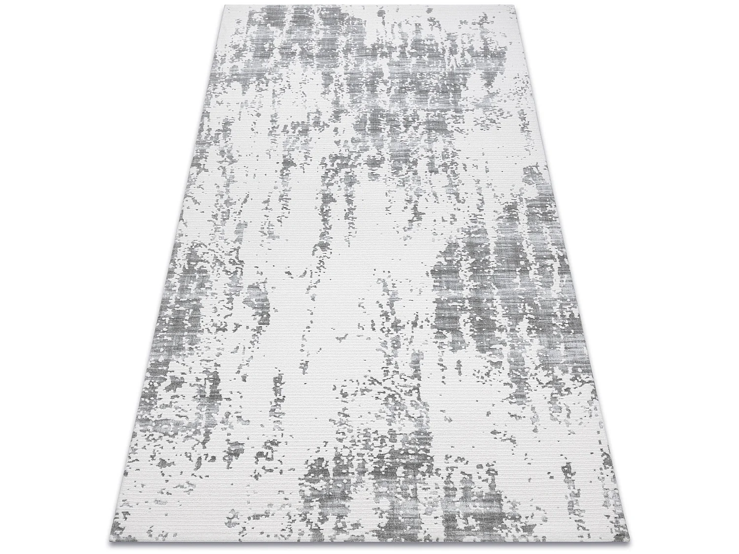 Tapijt ACRYL USKUP Beton 9484 ivoor / grijskleuring 80x300 cm