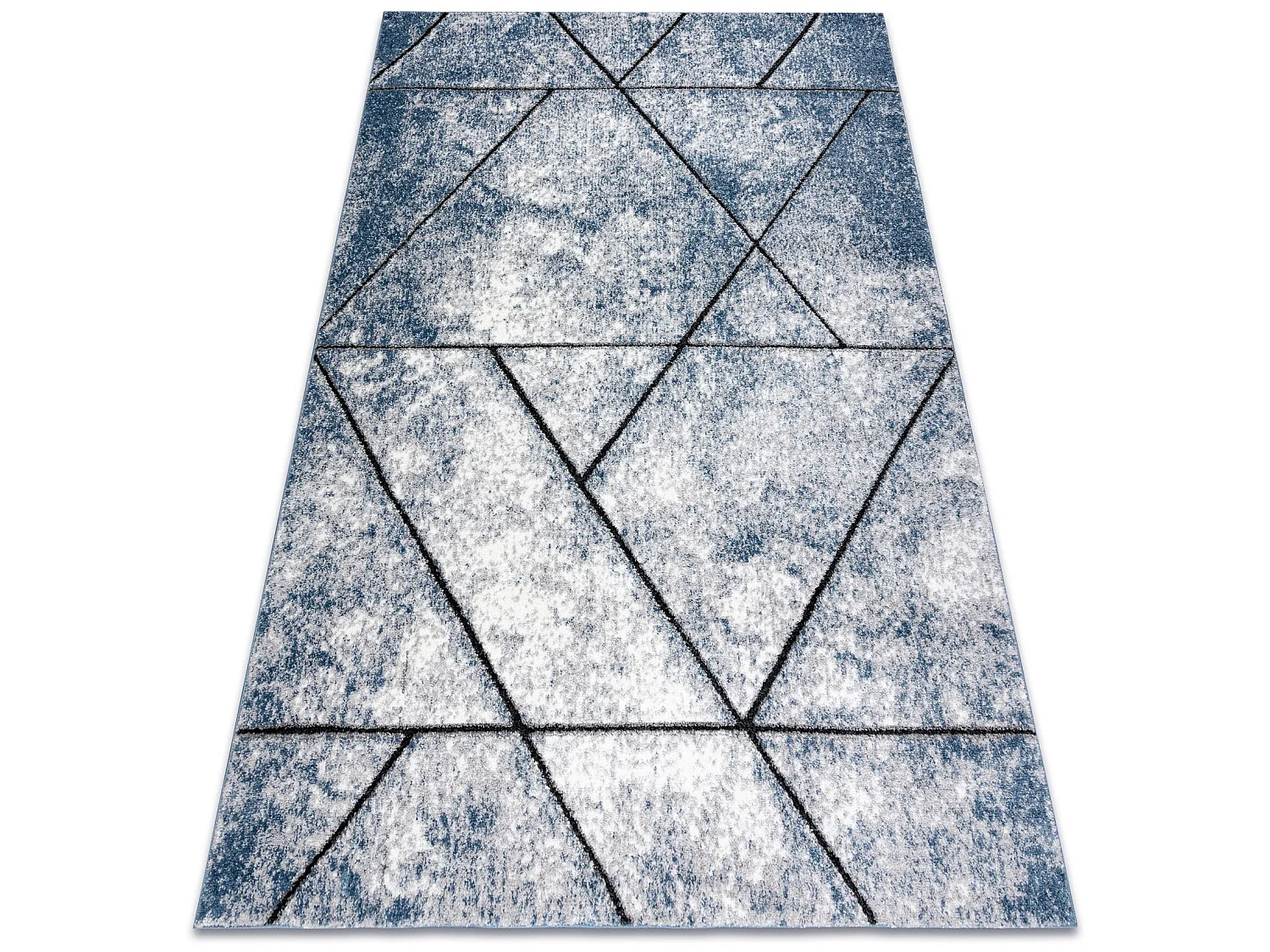 Tapis moderne COZY 8872 Wall, géométrique, triangles - Structural de 240x330 cm